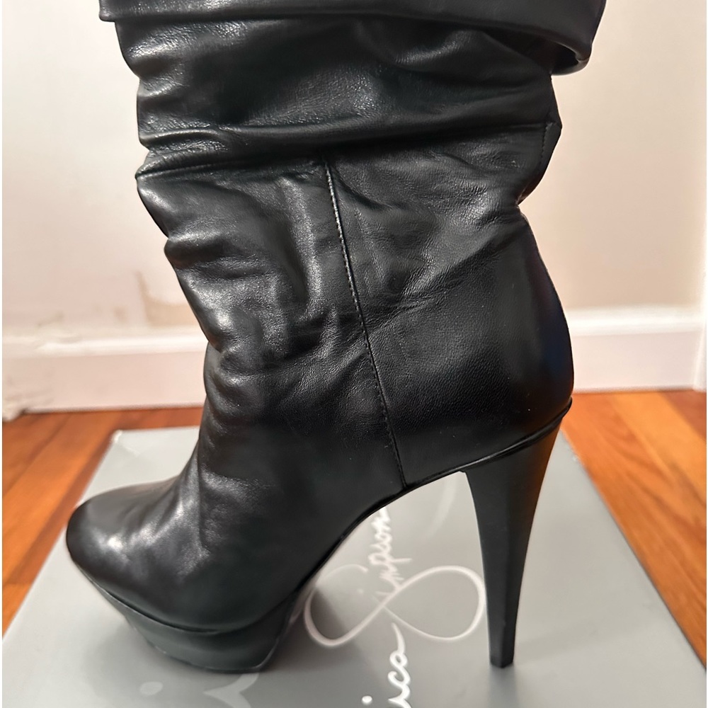 Black Boot Heels - image 2